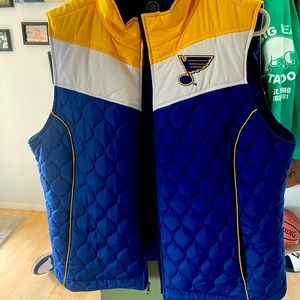 St. Louis Blues Quilted Vest XXL